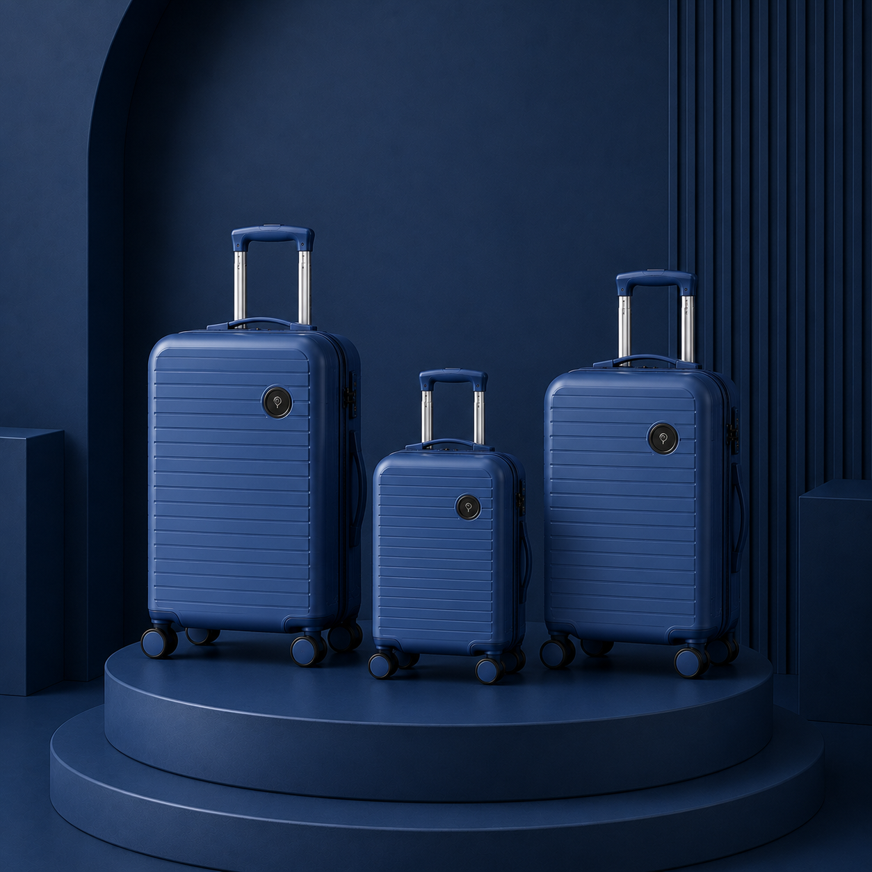 Set Valigie PELINKU – Design Premium 3 Pezzi