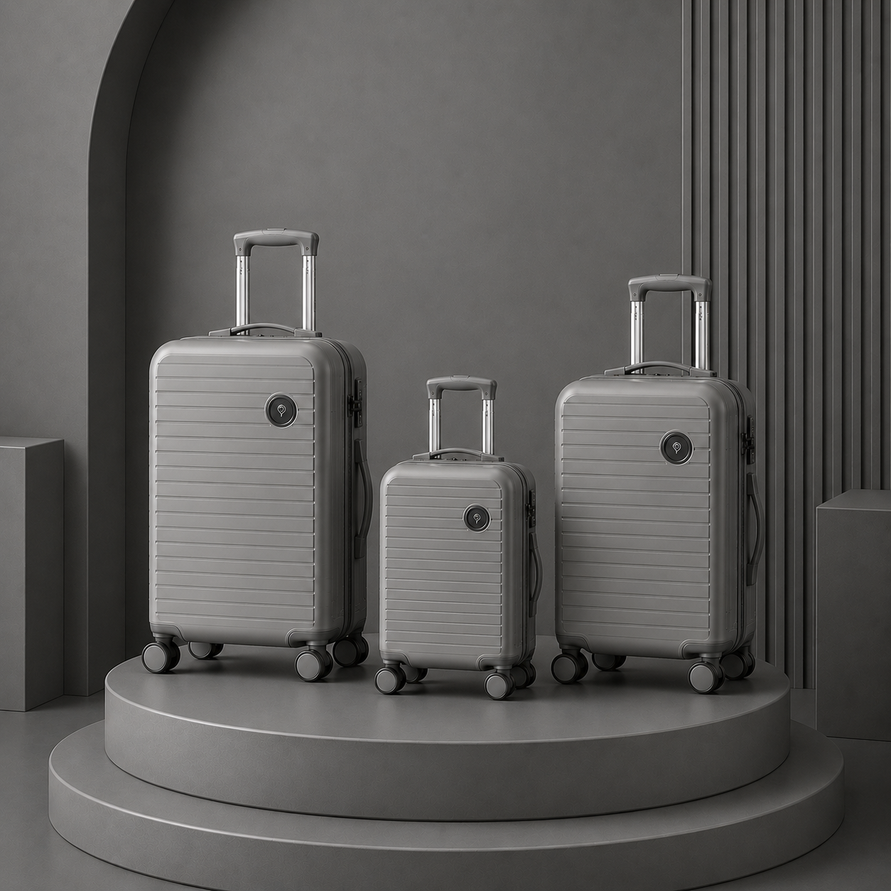 Set Valigie PELINKU – Design Premium 3 Pezzi