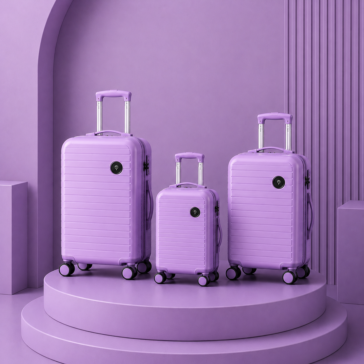 Set Valigie PELINKU – Design Premium 3 Pezzi
