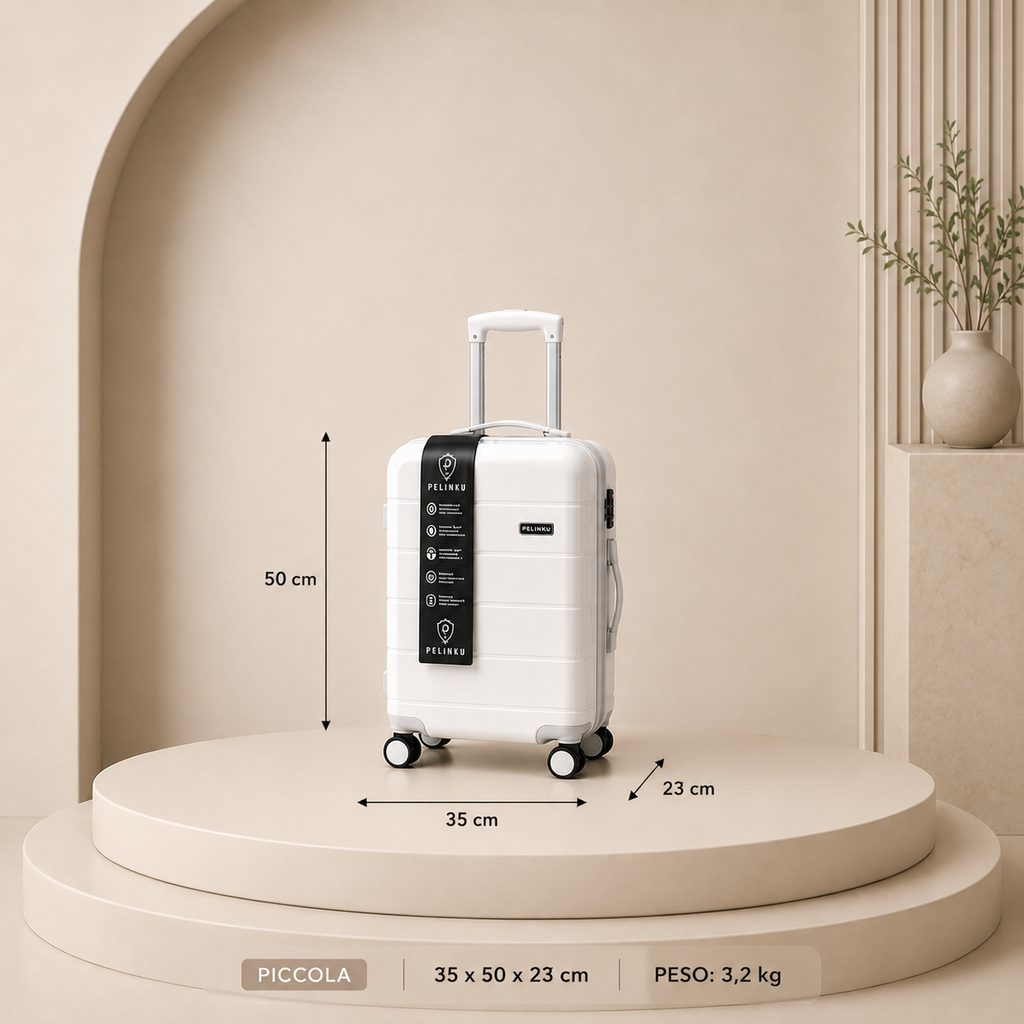 Set Valigie PELINKU – Design Premium 3 Pezzi