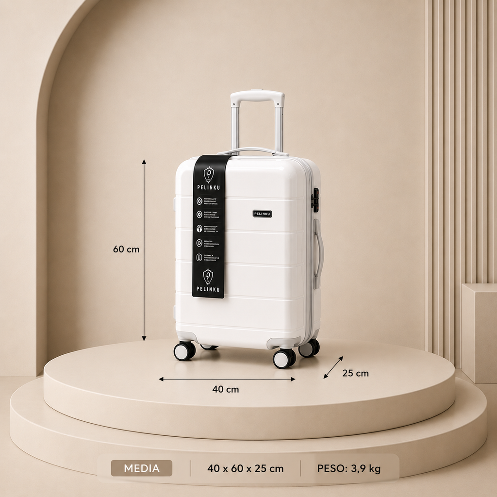 Set Valigie PELINKU – Design Premium 3 Pezzi