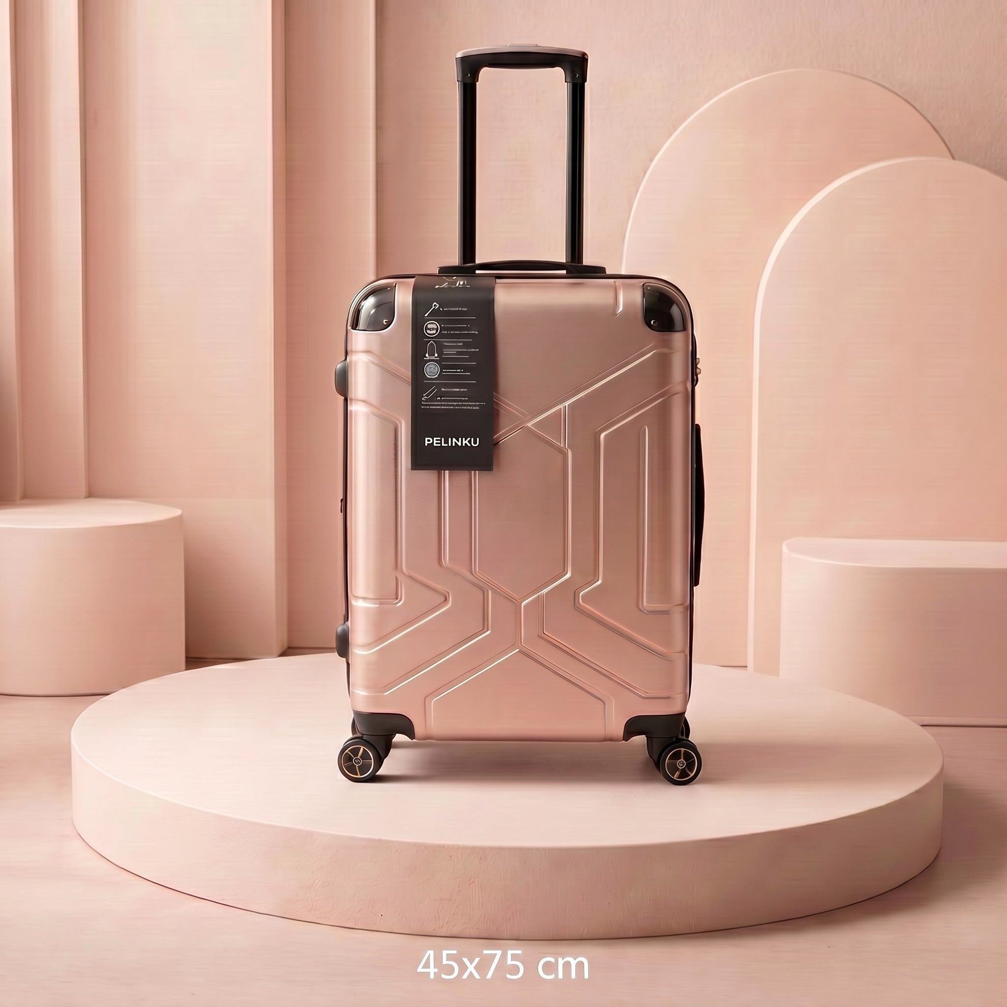 Set Valigie PELINKU – Design Premium 3 Pezzi