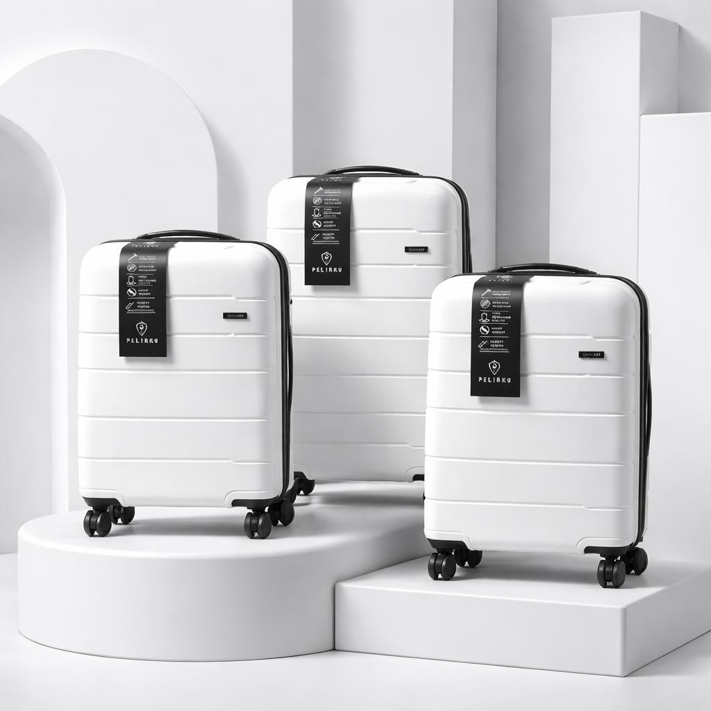 Set Valigie PELINKU – Design Premium 3 Pezzi